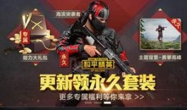 最新和平精英大爆料,神秘新内容即将上线，战局再掀风云！